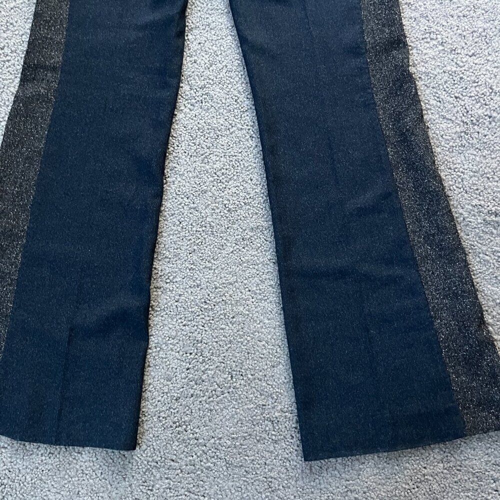 ANTHROPOLOGIE ELEVENSES THE BRIGHTON Mixed Tweed Colorblock Trousers Slacks 6T - Picture 6 of 15
